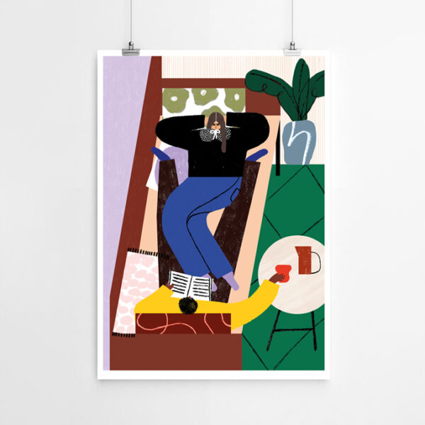 Fine Art Print »Couch«