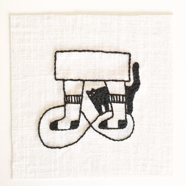 Embroidery »Cat«